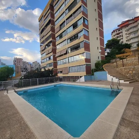 Europa Club Apartment, La Cala De Finestrat, Benidorm, Next To The Beach, Ground Floor, Air Cond Exterior photo