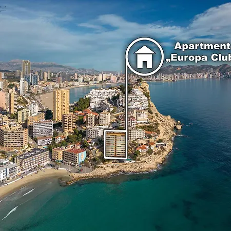 Europa Club Apartment, La Cala De Finestrat, Benidorm, Next To The Beach, Ground Floor, Air Cond Exterior photo